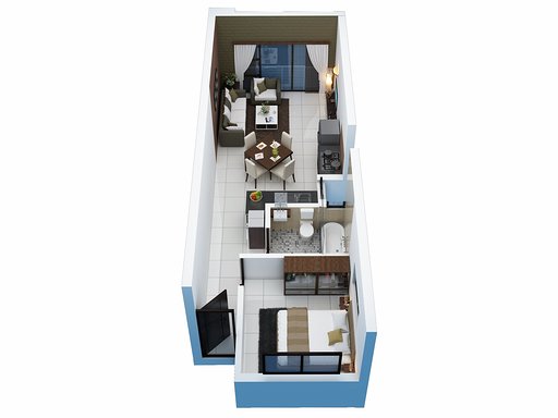 Buildnet Najjera Heights (Apartments For Sale) -1 Bedroom Apartment