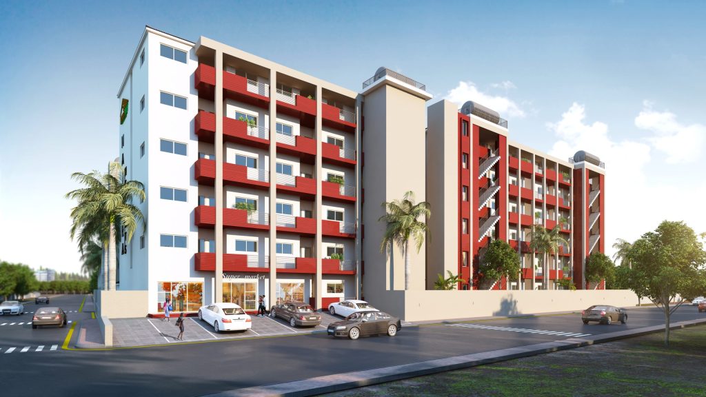 Najjera Heights Apartments Front View